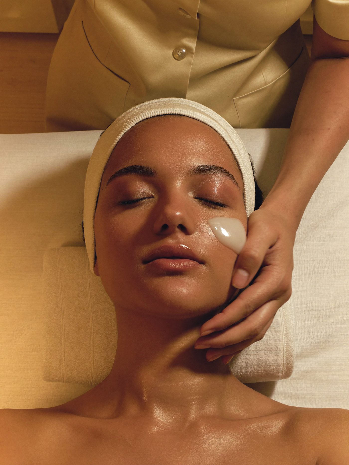 Luxury facial treatment at Aileen's Beauty women-only spa Campbell CA